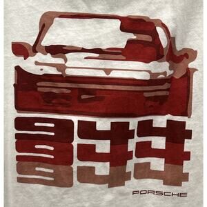Men’s PORSCHE 944 Limited Edition Collector’s T Shirt No.13 size L *C4